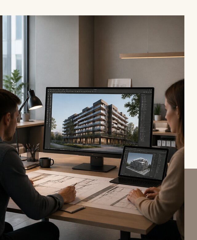 3D визуализация архитектуры и объектов строительства в Сочи
