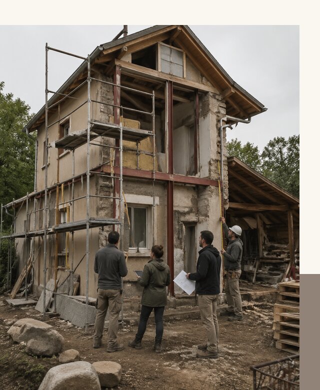 Реконструкция загородного дома под ключ в Сочи от бюро