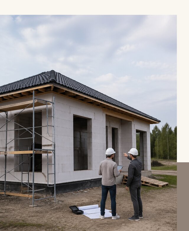 Проектирование одноэтажных домов из газобетона в Сочи